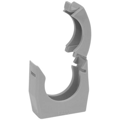 Faluplast 18181 Rörklammer enkel, med låsbart överfall, 32 mm