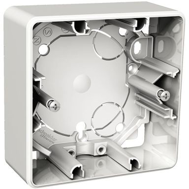 Schneider Electric Exxact WDE002361 Förhöjningsdosa utanpåliggande, 35 mm djup