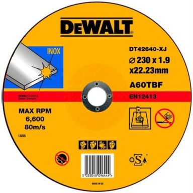 Dewalt Standard Katkaisulaikka ruostumattomalle teräkselle