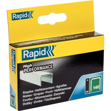 Rapid Nr 140 Bredtrådsklammer Stål 2000-pack