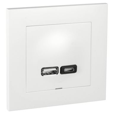 Elko Plus Laddstation USB A+C