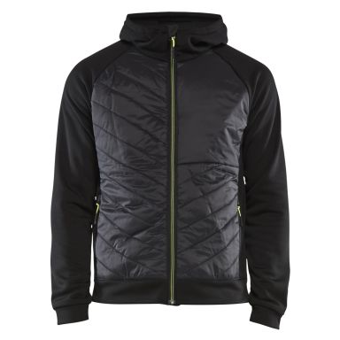 Blåkläder 346325269933XL Hybridgenser svart/varselgul