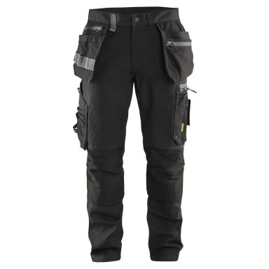 Blåkläder 159913439900C44 Håndverksbukse med stretch, svart