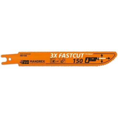 Mandrex 3X-FASTCUT Tigersågblad
