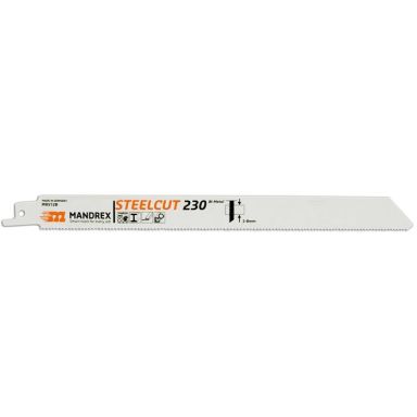 Mandrex STEELCUT Tigersågblad 230 mm