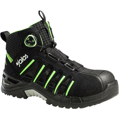 Jalas 9945 Exalter Easyroll Skyddskänga S1P, BOA, svart/lime