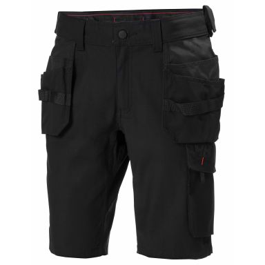 Helly Hansen Workwear Oxford Arbetsshorts svart, stretch