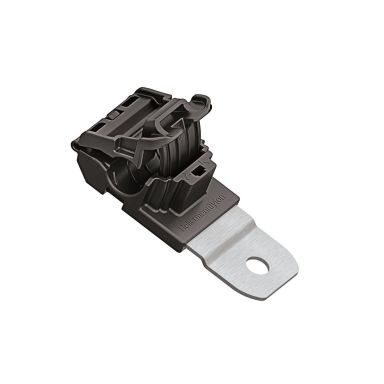 Hellermann Tyton 151-01671 Kabelklemme lukket, svart