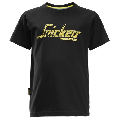 Snickers 7510 T-skjorte junior, svart