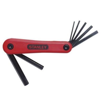 STANLEY 4-69-261 Unbrakonøkkelsett sammenfellbar, 7 deler