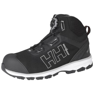 Helly Hansen Workwear Chelsea Evo Boa Mid Skyddskänga S3, svart, bred