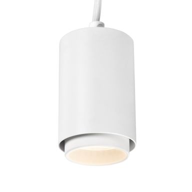 Hide-a-Lite Focus Pendant Micro Spotlight 10 W, 1-fase, 36°, hvit
