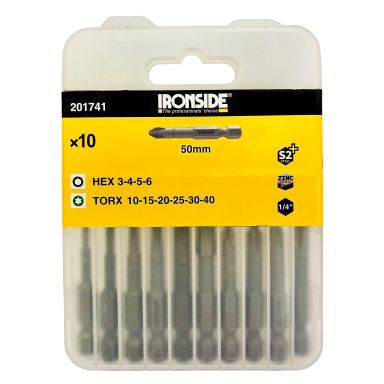 Ironside 201741 Bitssats 10 delar, torx/insex