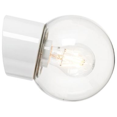 Ifö Electric 6044-510-10 Väggarmatur klar, sned, IP54
