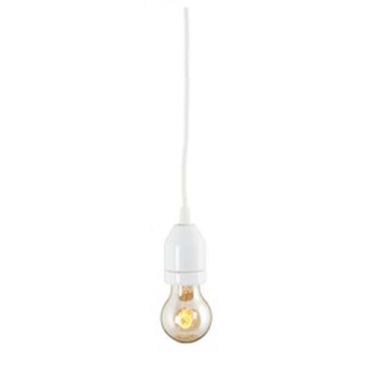 Ifö Electric Klack Pendelarmatur E27, porslin, takplugg
