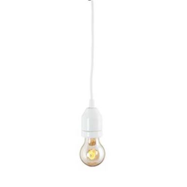 Ifö Electric Klack Pendelarmatur E27, porslin, takkopp