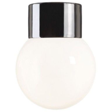 Ifö Electric Classic Glob 150 Takarmatur IP54, rett, E27, opal
