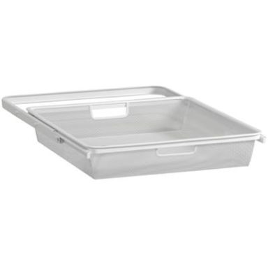 Elfa 266488 Meshback utdragbar, platinum
