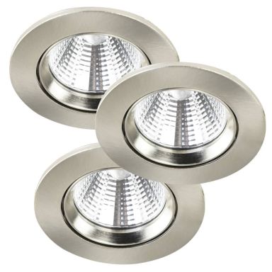 Nordlux FREMONT 47580132 Kohdevalaisin LED, 3 kpl, asennus rakenteen sisään, IP23