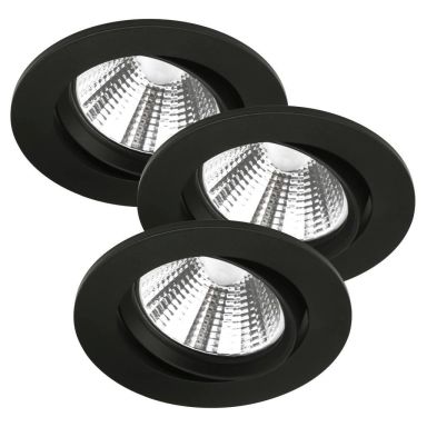 Nordlux FREMONT 47580103 Spotlight LED, 3-pack, för inbyggnad, IP23