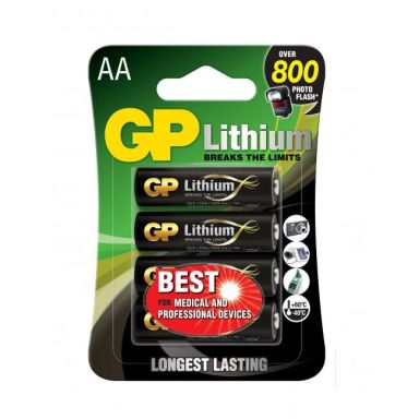 GP Batteries 15LF-2U4 Litiumbatteri 1.5V, 4-pack