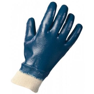 Top Swede N-1005 Arbeidshansker nitril, heldyppet, mansjett