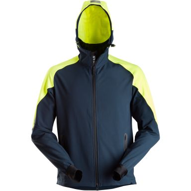 Snickers 8025 Jakke marine/neon