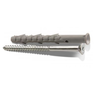 Heco 9605240 Fasadplugg försänk, förzinkad, 5-pack