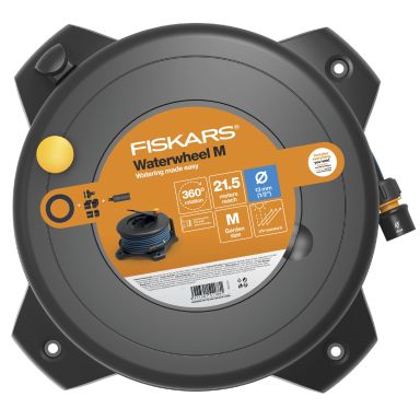 Fiskars Solid Waterwheel Slangetrommel