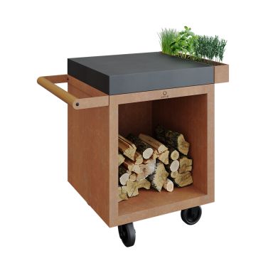 OFYR Mise en Place Table Corten 65 PRO CD Arbetsbord toppskiva i keramik