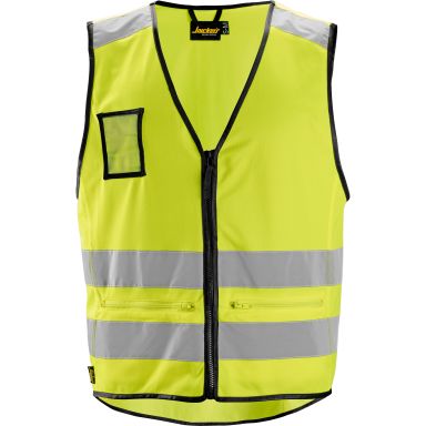 Snickers 4310 AllroundWork Vest varsel, gul