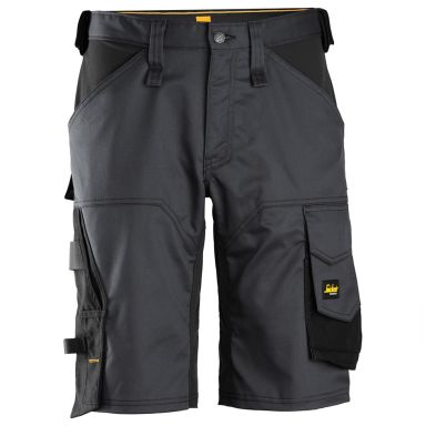 Snickers 6153 AllroundWork Shorts stålgrå / svart