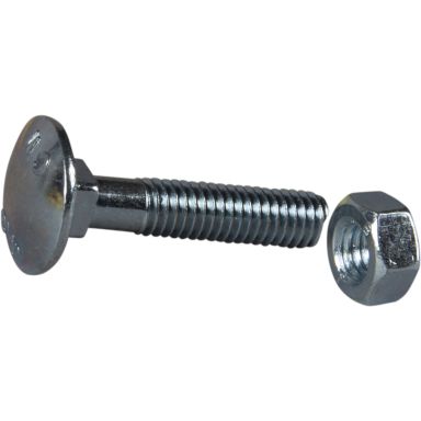 ESSVE 540102 Vagnsbult M6, förzinkad, 4-pack