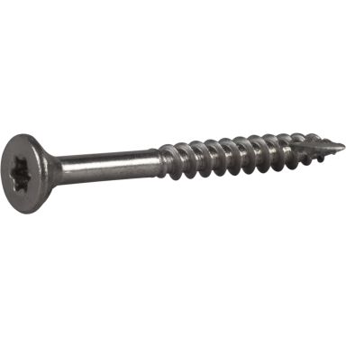 ESSVE ESSDRIVE Puuruuvi 5 mm Ø, uppokanta, ruostumaton teräs, A4