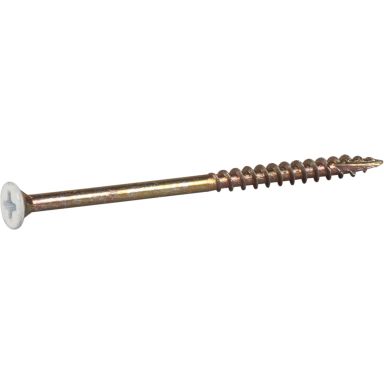 ESSVE 558155 Listskruv 3,4 mm Ø, vitlackerad, PH2