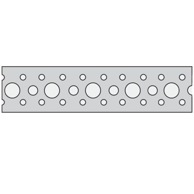 ESSVE 396660300 Popnitsband 25 x 0,9 mm, 10 meter