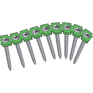 ESSVE 550730 Kovakipsilevyruuvi Ø3,9 mm, nauhoitettu, FZB