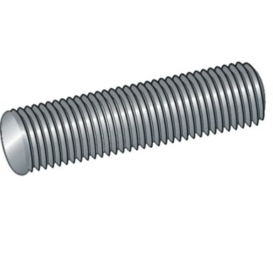 ESSVE 62111128 Gängstång helgängad, FZB 4.8, 1 m