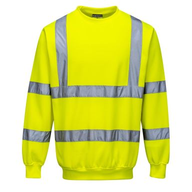Portwest B303 Sweatshirt Hi-Vis gul