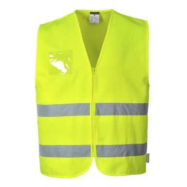 Portwest C497 Väst Hi-Vis gul