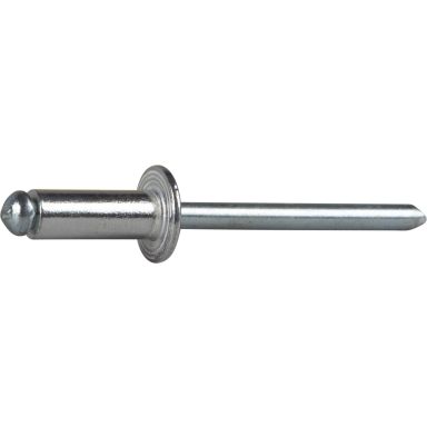 ESSVE 612112 Vetoniitit Ø4,8x12 mm, avoin, alumiini