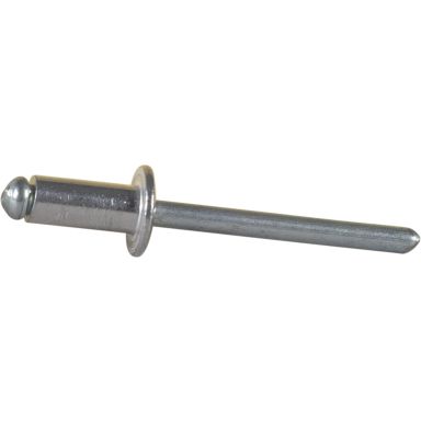 ESSVE 614111 Vetoniitit Ø4,8x10 mm, avoin, alumiini