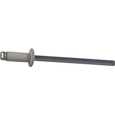ESSVE 65569 Vetoniitit Ø3,2 mm, teräs/teräs, valkoinen, avoin