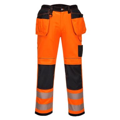 Portwest PW3 Arbeidsbukse Hi-Vis oransje