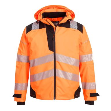 Portwest PW3 Regnjakke Hi-Vis oransje, pustende