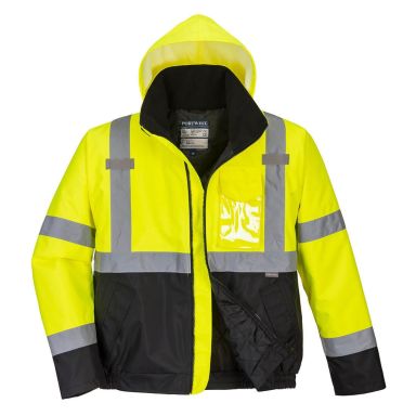 Portwest S363 Jakke Hi-Vis gul/svart
