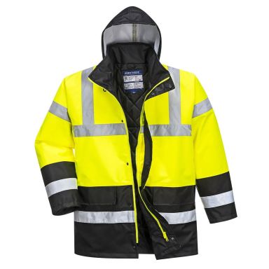 Portwest S466 Jakke Hi-Vis gul/svart