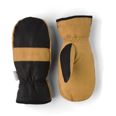 Hestra Job 74971-8 Winter Pro Mitt Vinterhanske lærhanske, svart/brun