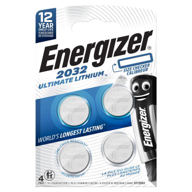 Energizer Ultimate Lithium 2032 Knappcellsbatteri 3 V
