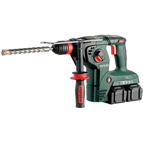 1110420 Metabo KHA 36-18 LTX 32 Kombihammare med 5,2Ah batterier och laddare